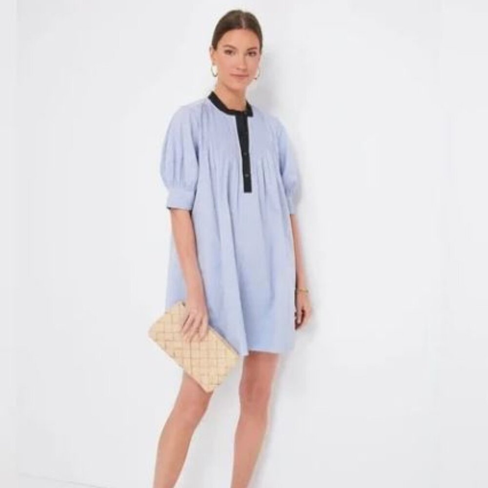 Blue Annalee Dress POMANDER PLACE